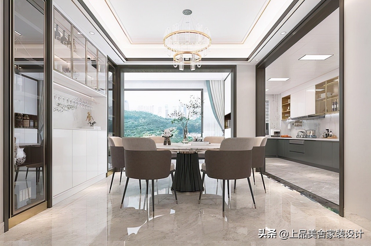 看完她家220㎡新中式装修后，感觉我家150㎡中式不香了，非常大气