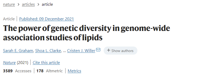 Nature | 165万人全基因组关联分析数据揭示进一步提升其能力的关键