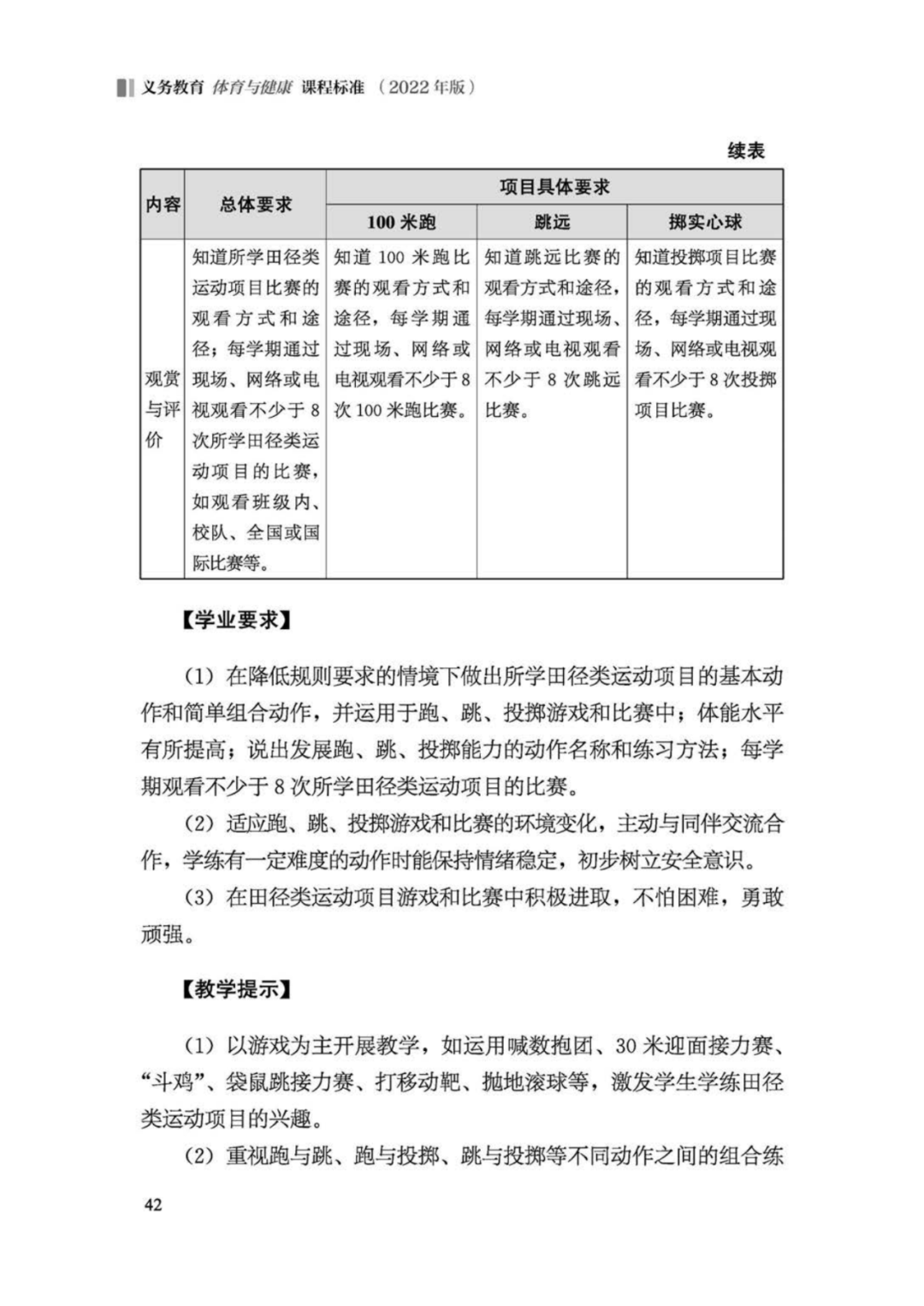 先睹为快！2022年版义务教育体育与健康课程标准