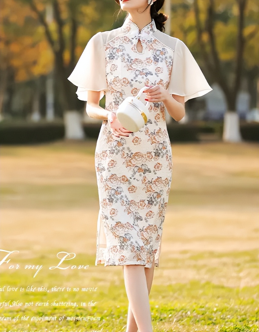如何穿出「旗袍」的美感？掌握4点，惊艳一“夏”