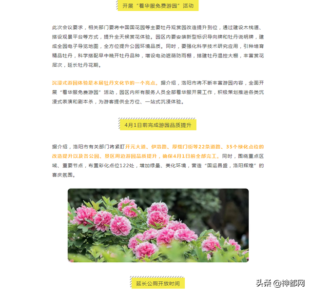 来啦 洛阳22年4月牡丹花会将要到来为迎接游客将会做这些准备 牡丹旅游网
