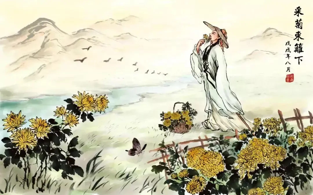 采菊东篱下，悠然见南山，这是陶渊明最经典名句之一，谁能想到，被誉为隐逸诗人
