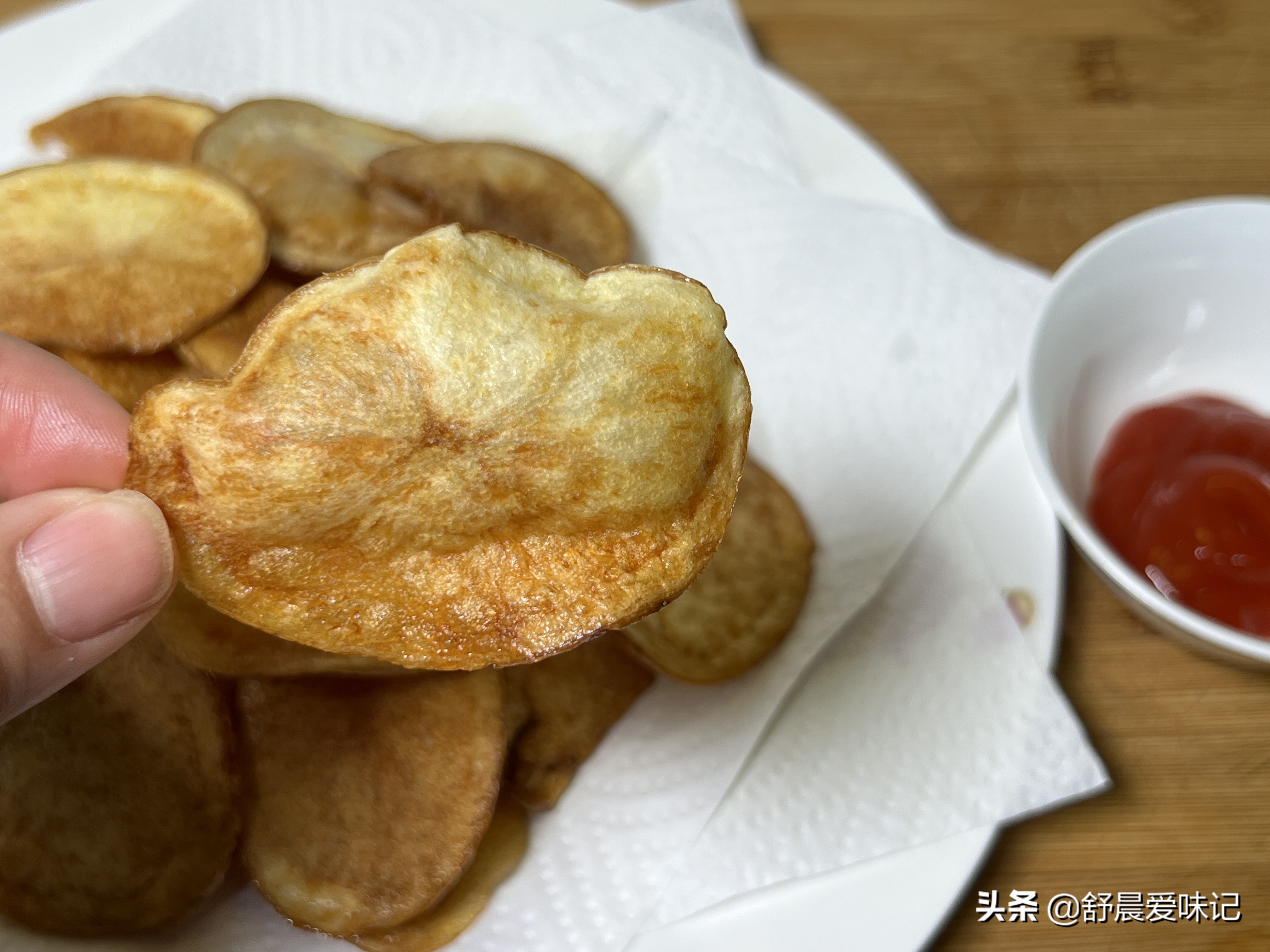 一个土豆炸一盘(炸一整个土豆)