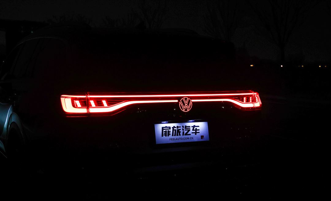 远光144.3米！百万以下无对手？一汽-大众揽境大灯测试