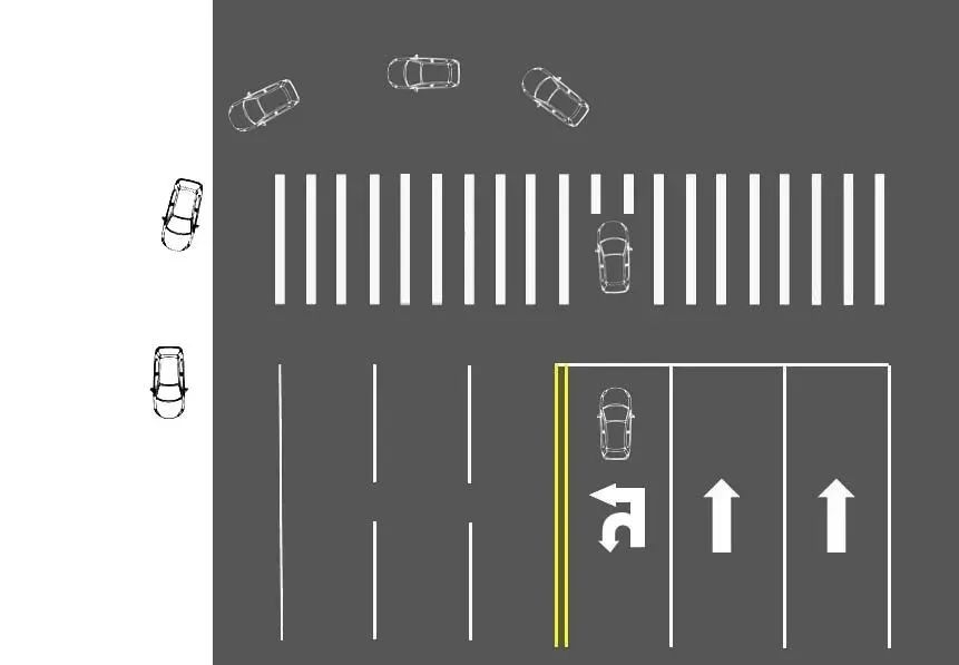 注意！全国启用“新车道”，走错扣3分罚200