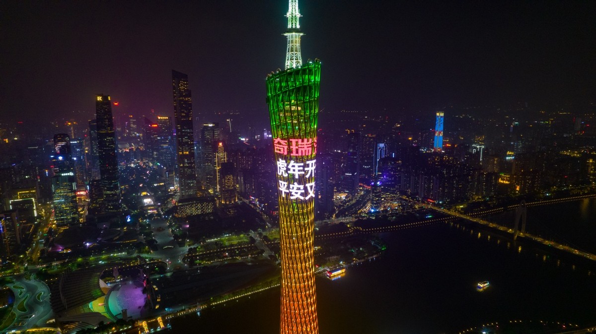 &ldquo;虎年开瑞虎 平安又幸福&rdquo;刷屏神州五大地标