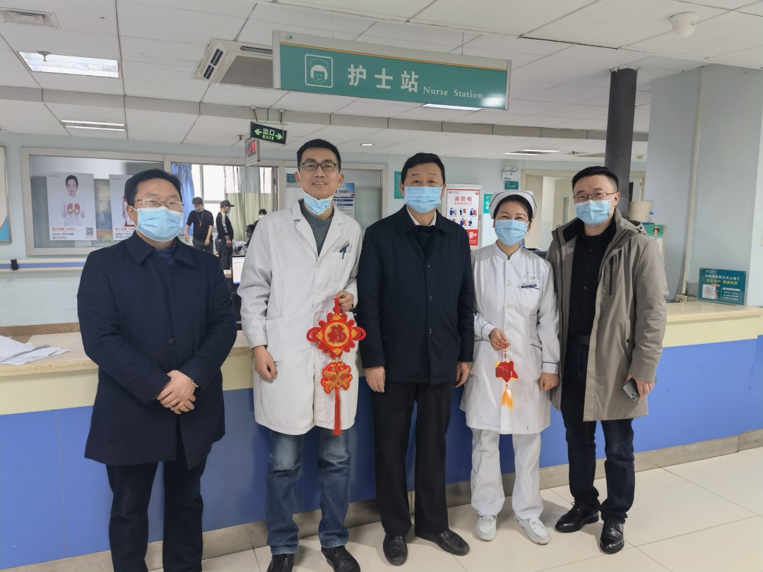 春节我在岗①丨殷殷关怀暖人心 美好祝福贺新春