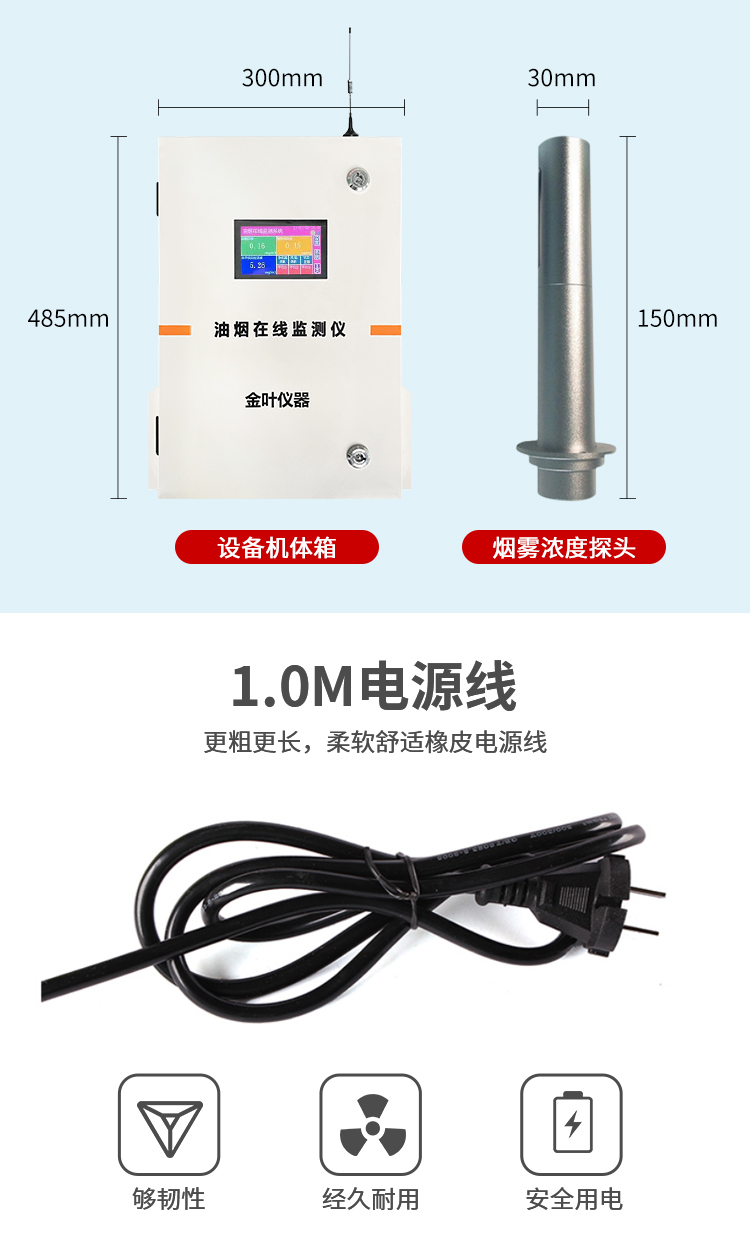 油煙監測系統控制油煙污染