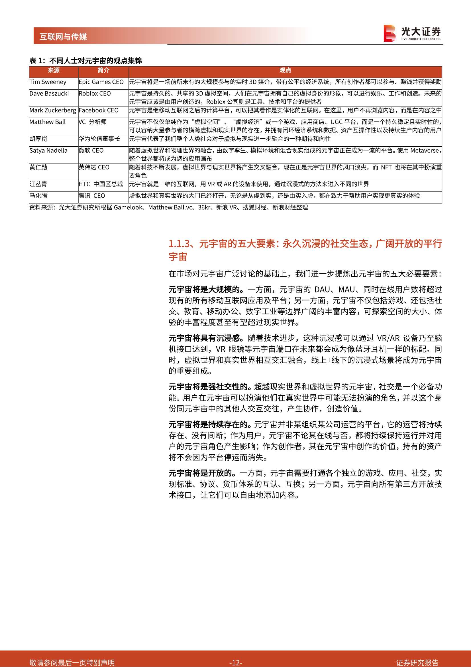 元宇宙深度报告：通往真实的虚拟，为何行则将至？