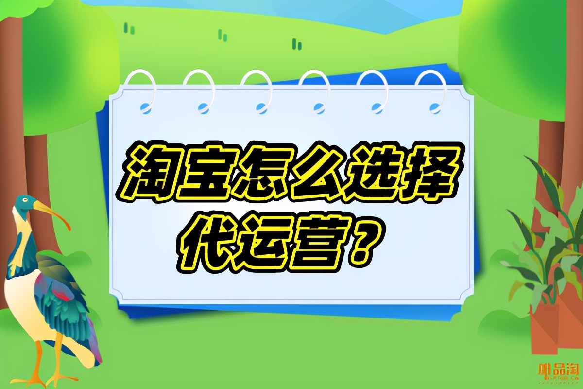淘宝新店怎么选择代运营？