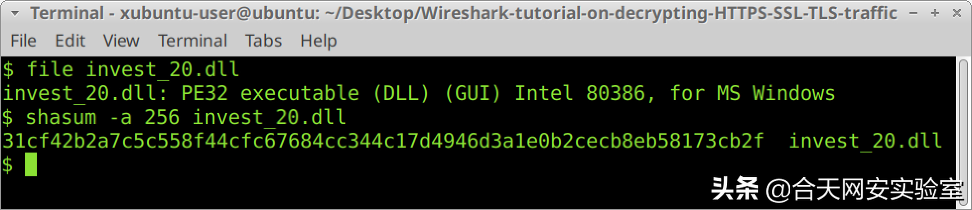 Wireshark教程：解密HTTPS流量