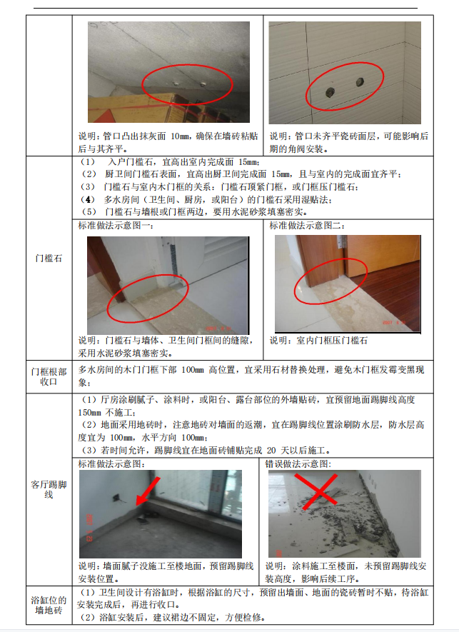 干货！装饰装修工程标准化手册（工艺流程、指导书、控制要点）