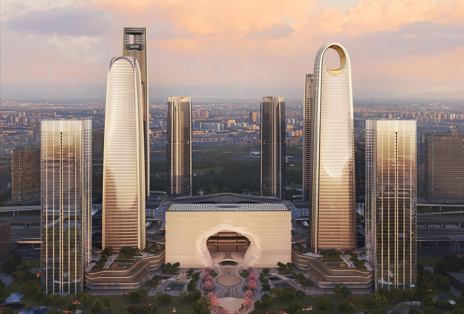 杭州是我国民营经济和数字经济非常发达的城市,近年来随着钱江新城的