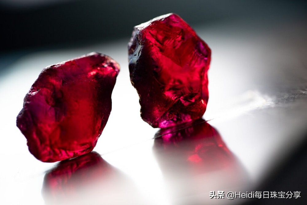 莱索托王国发现125ct钻石原石,拍卖总重61.50ct莫桑比克红宝石