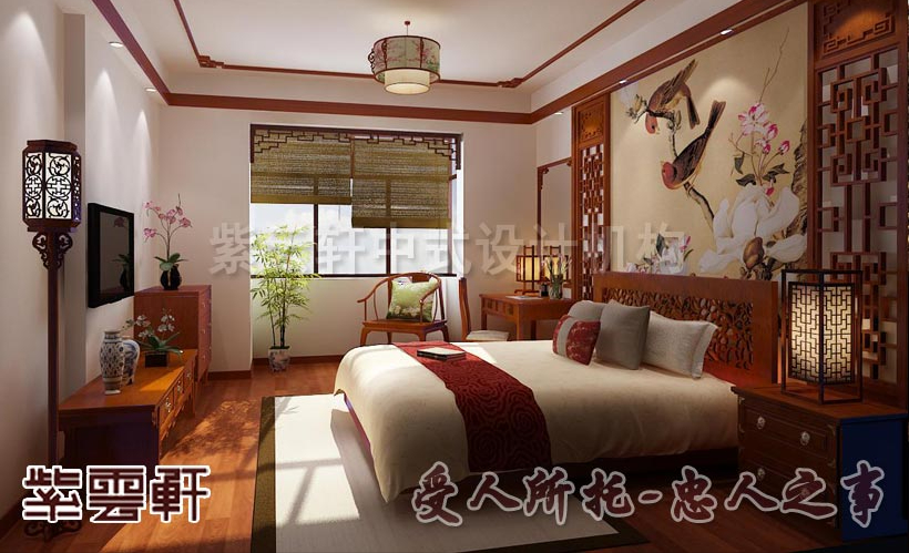 平层中式装修设计 精品居室安乐生活