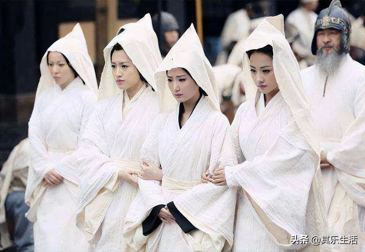 “女要俏，一身孝”，那些披麻戴孝也无损美貌的女演员