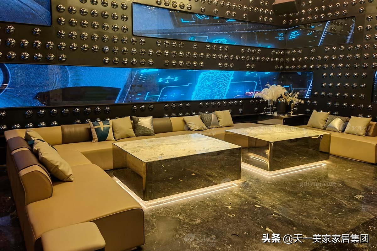 清远ONE77顶级KTV、酒吧CLUB项目工程案例完工实拍场景