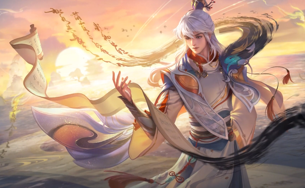 弈星史诗新皮肤滕王阁序评测!黑金水墨特效有点帅 - 114货源网