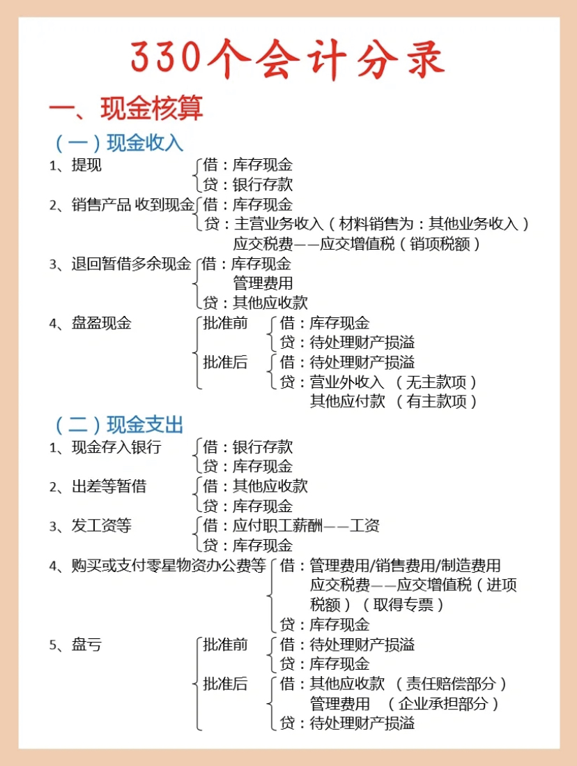 “鬼才”会计王姐，把会计分录分类汇总成13大类92个表格，真牛