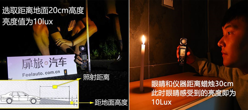 远光144.3米！百万以下无对手？一汽-大众揽境大灯测试