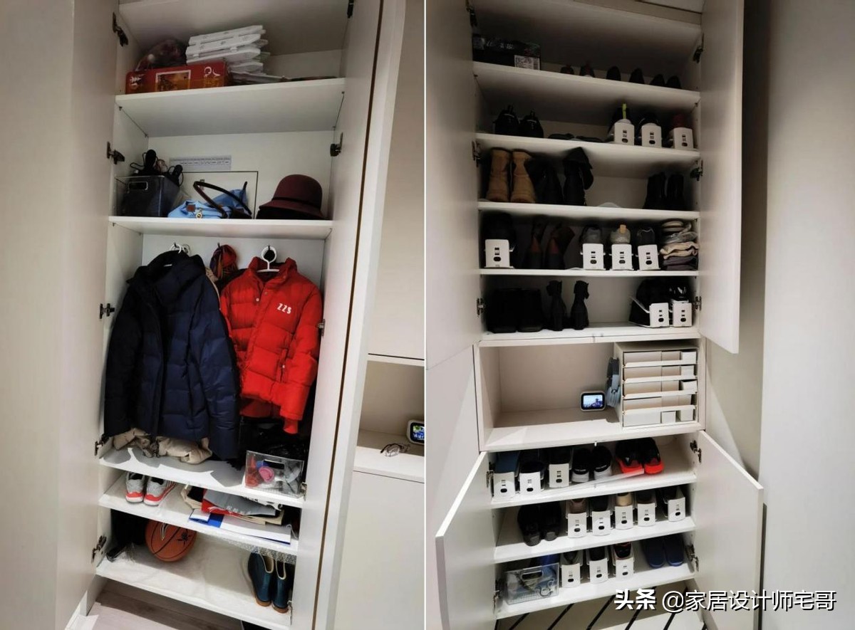 80后北漂夫妻，把48㎡小家改造成3居室，住下3代5口人，太实用了
