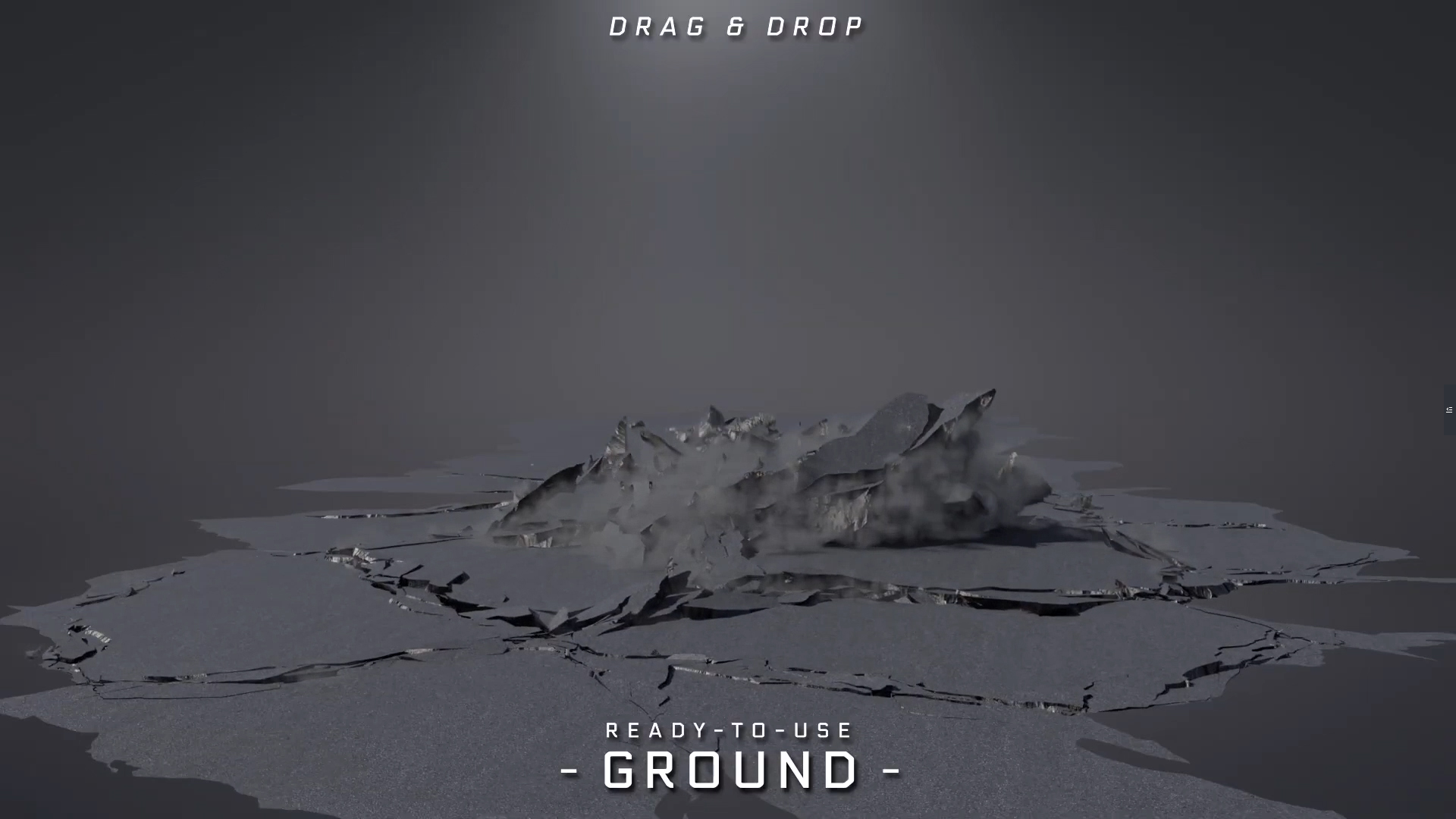 史诗级影视特效合成包90G下载，碎裂、坍塌、灾难、摧毁