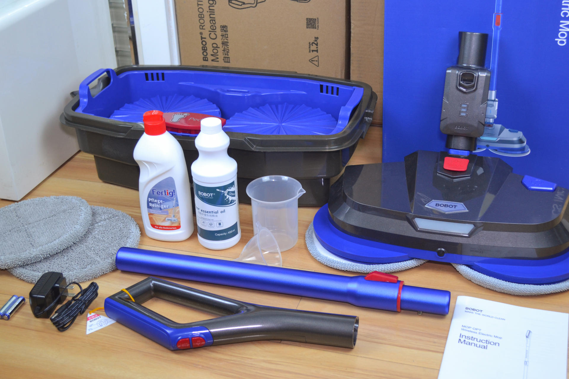 居家清洁 试试这款BOBOT扫拖一体机