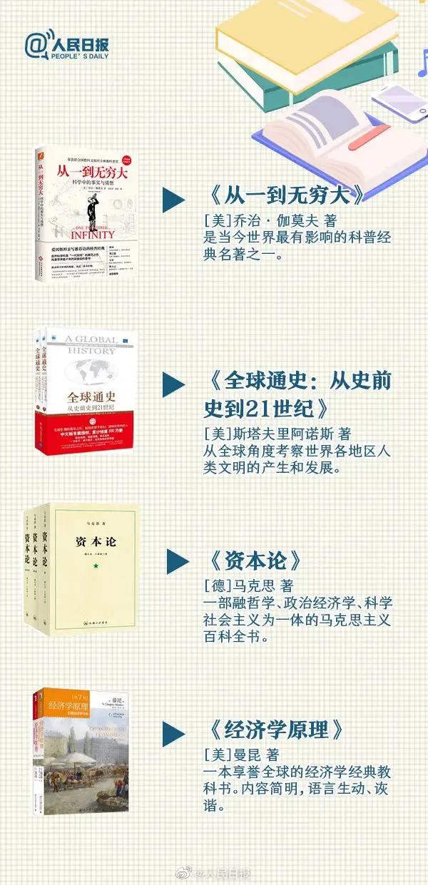 人民日?qǐng)?bào)推薦讀和收藏的40本好書