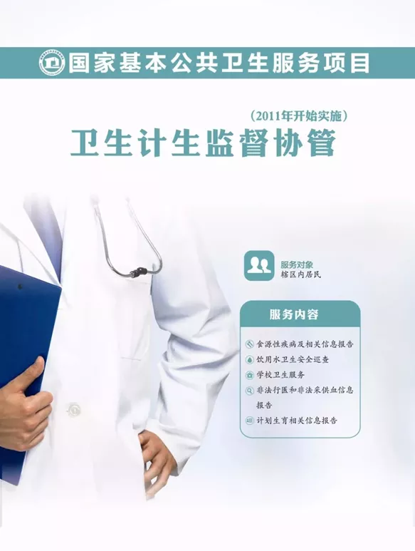 公共卫生服务项目,公共卫生服务项目14项