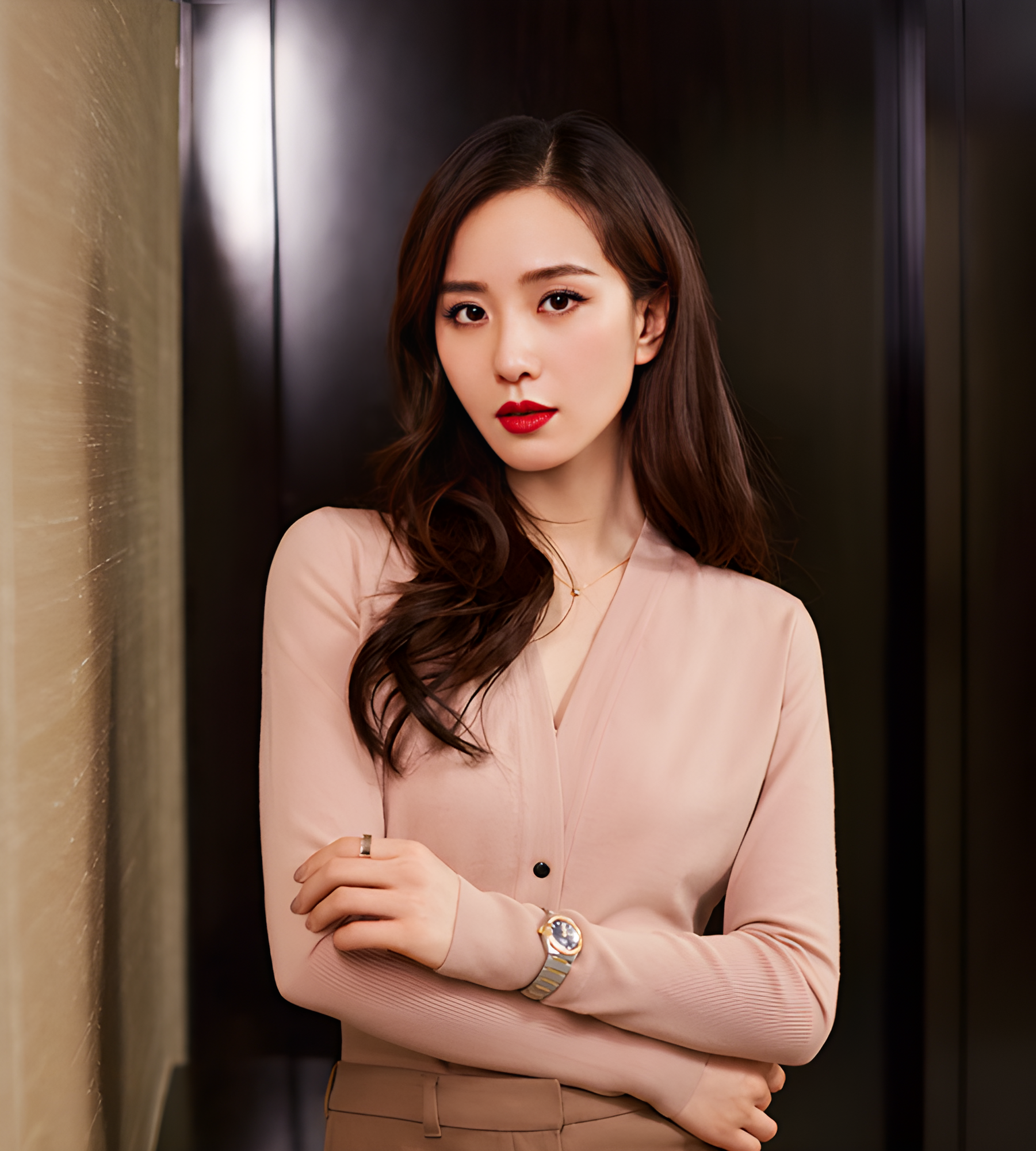 刘诗诗，气质优雅，内敛进取，完美彰显都市女性的时尚风采