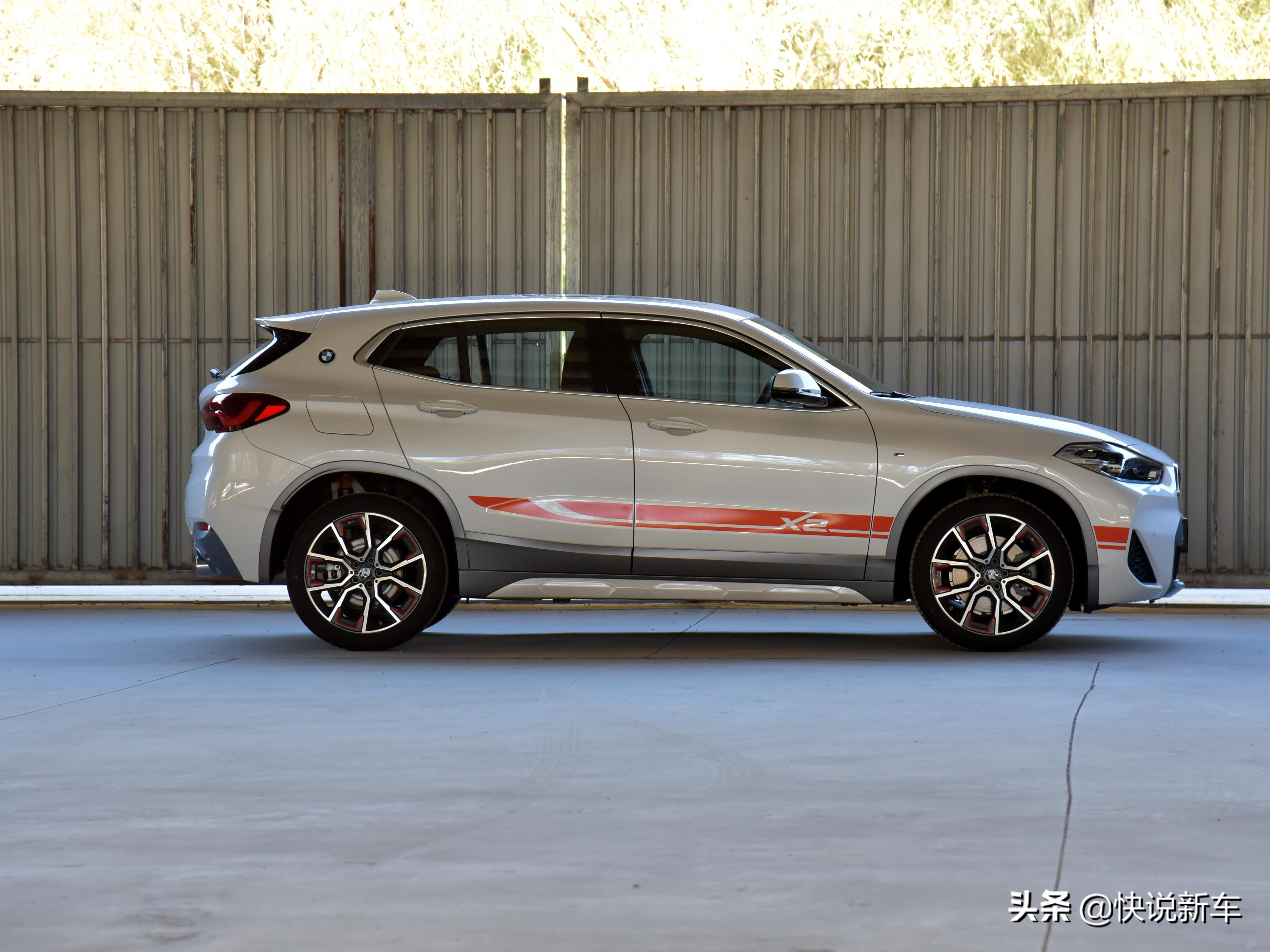 德国品牌，紧凑级别，个性小车，实拍宝马X2
