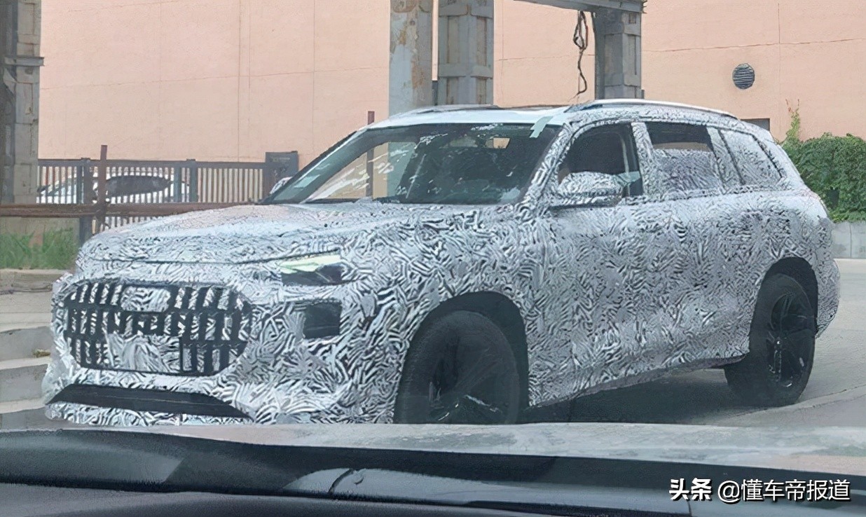新车｜奥迪A7 L同款方向盘，对标宝马X5L！上汽奥迪Q6内饰曝光