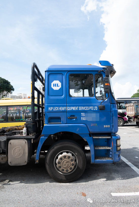 卖到新加坡的陕汽德龙f3000牵引车(陕汽德龙f3000牵引车)--知识财经