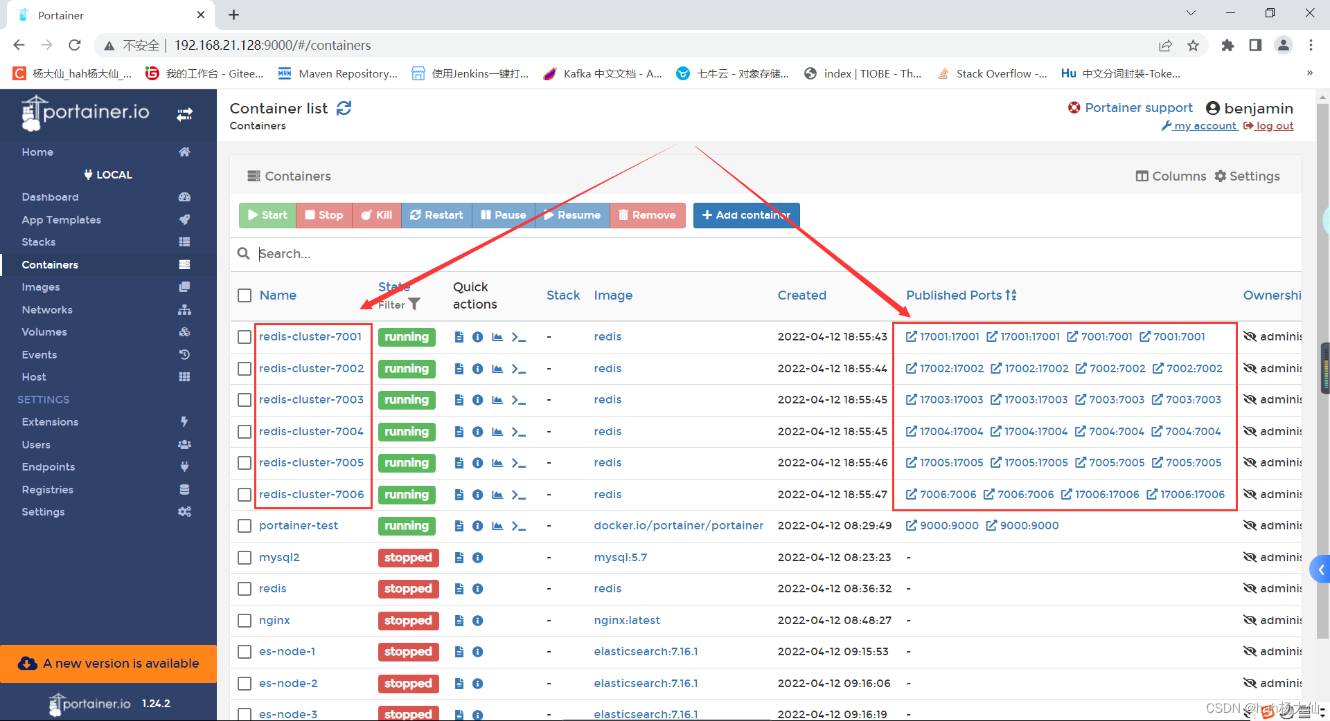 Docker搭建redis集群（三主三从）「图文详解」