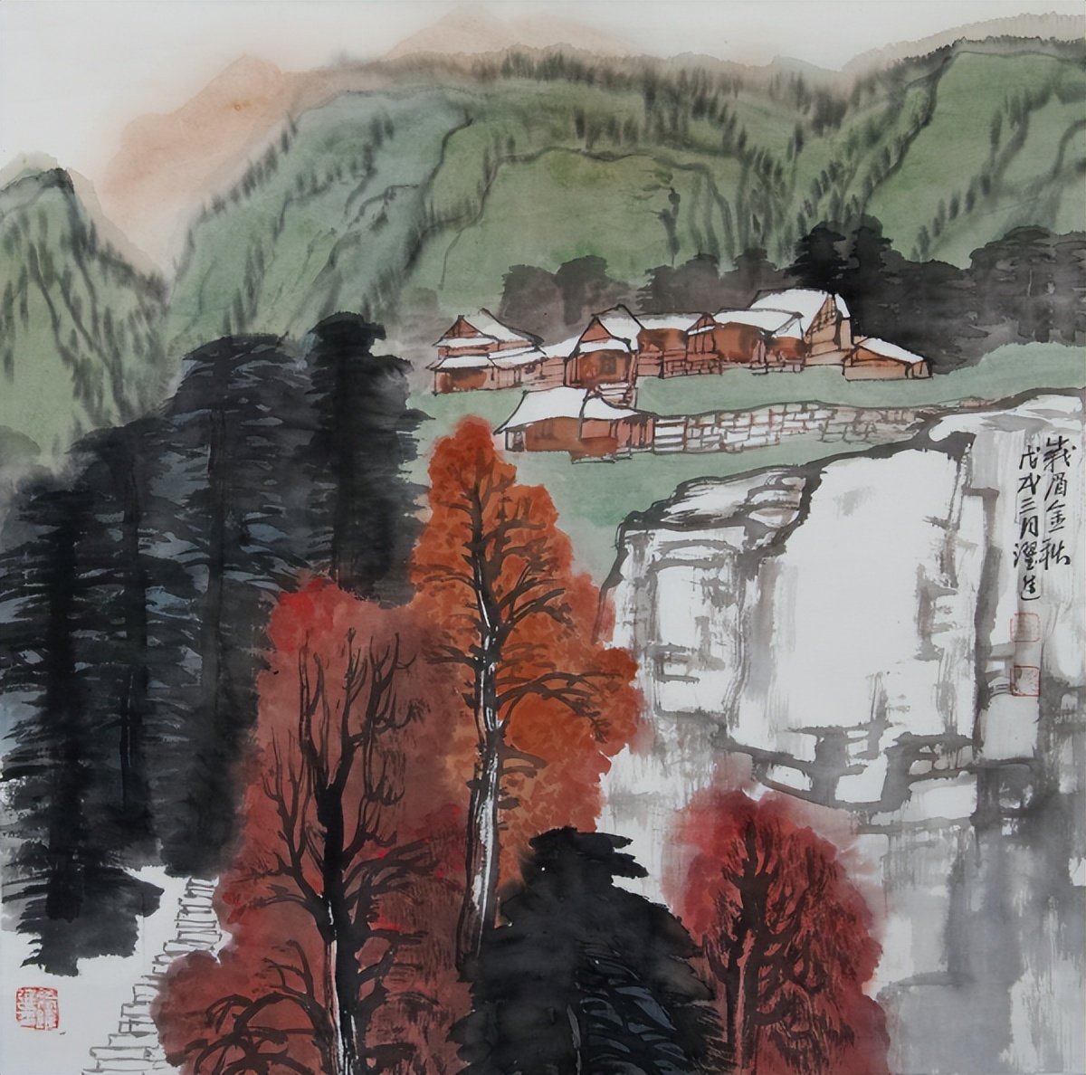 泰丰文化丨中国画里的名山大川