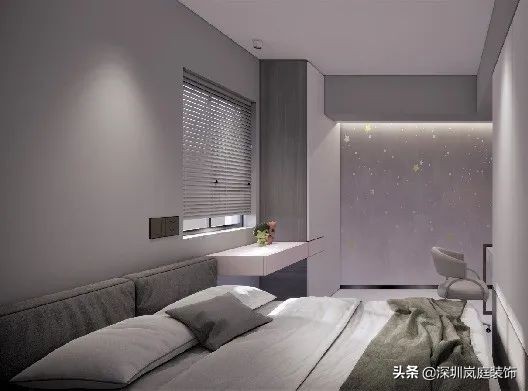 深圳装修丨福田·香莲阁E户型现代简约风，完美解决三代人需求