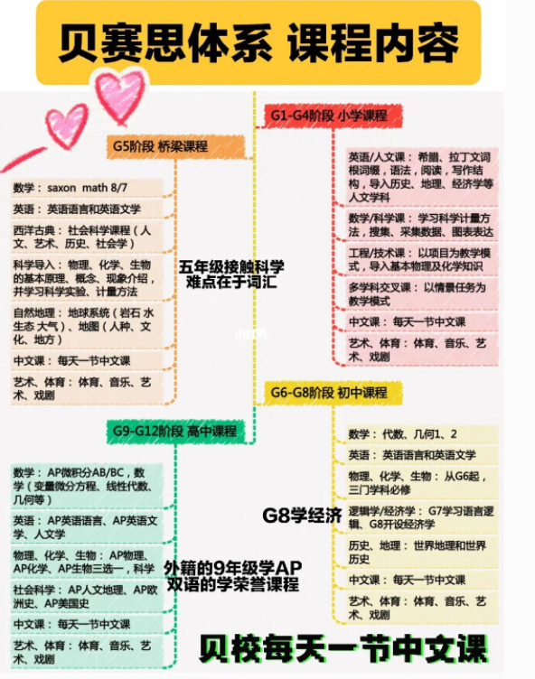 贝赛思的难度来自哪里？？双语和国际，最大的区别是什么？