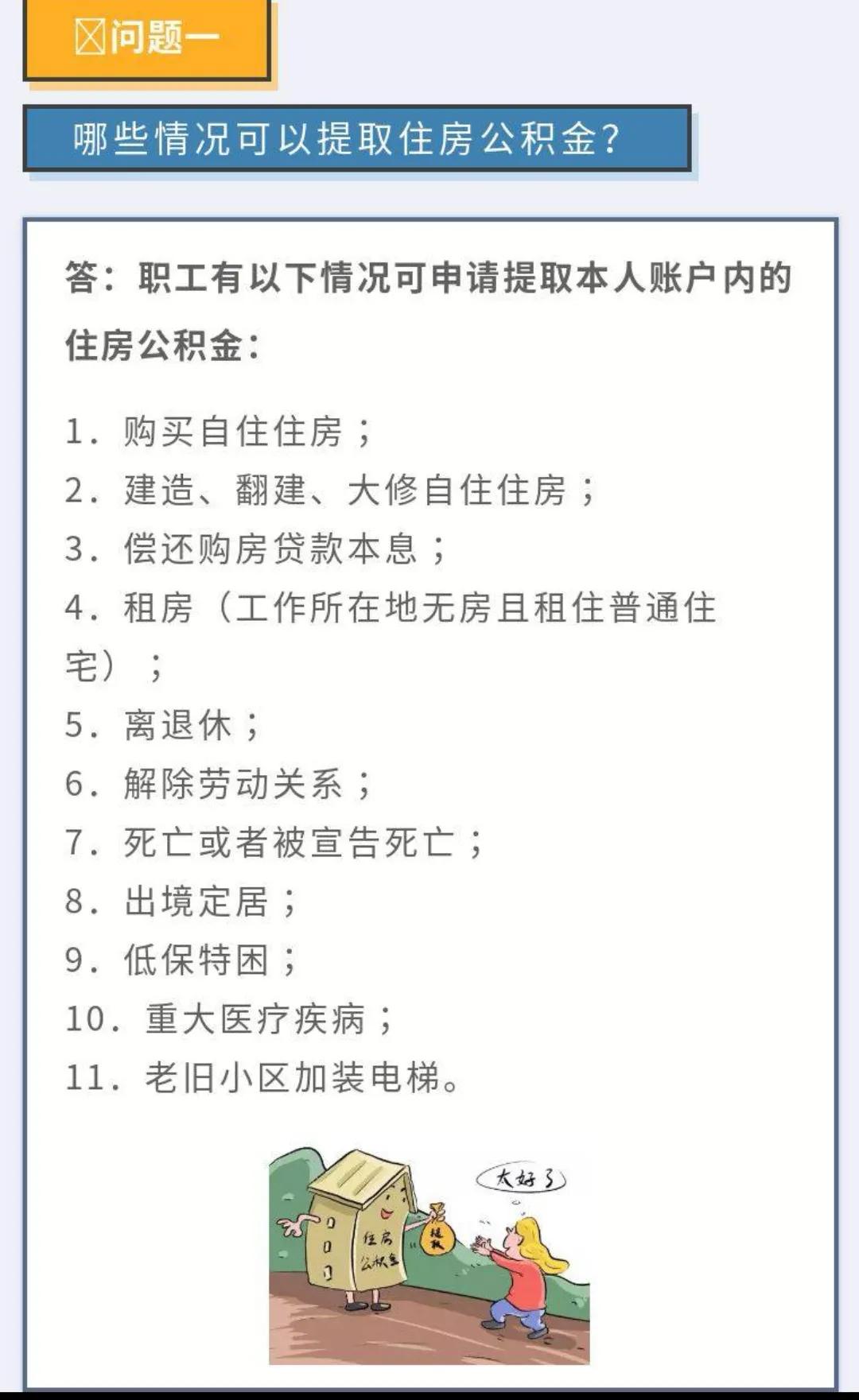 分享符合什么条件才能提取公积金，装修能提取吗？看完就知道了