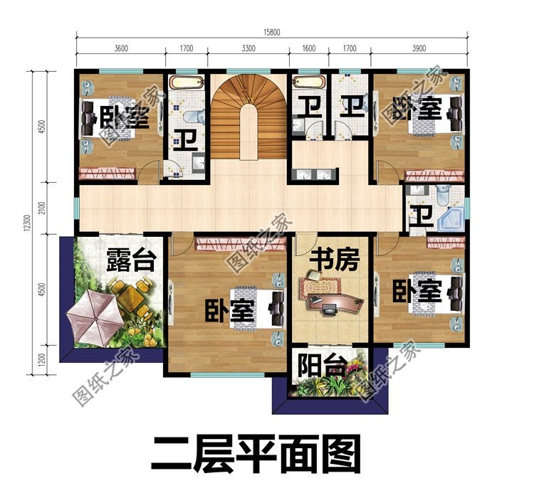 拥有超大落地窗的别墅设计，让空间变得敞亮且设计美感十足