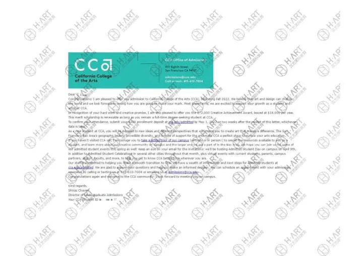 拿到ACCD、SVA、纽大、CCA，我的申请季结束了