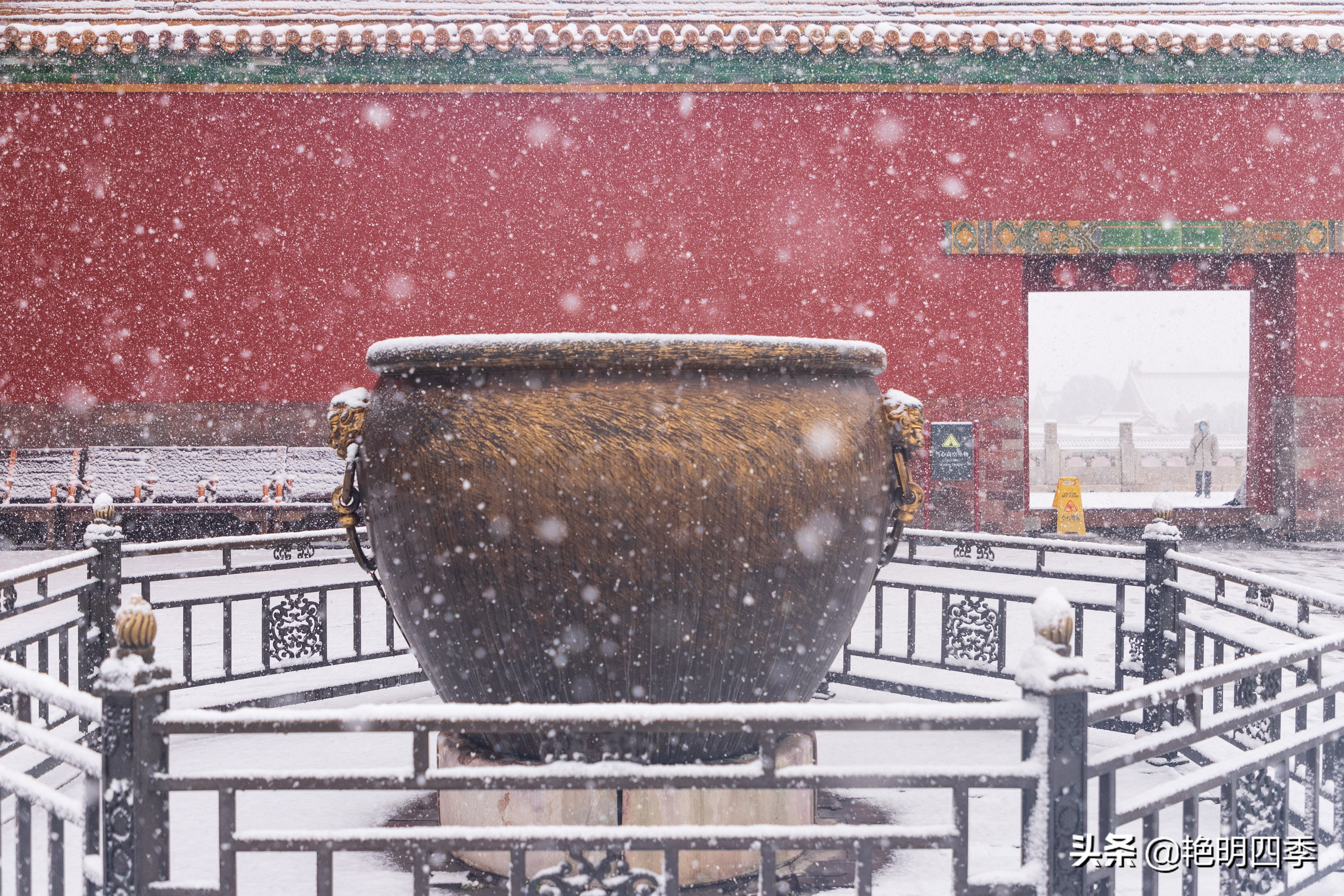 春天里，在紫禁城看一场大雪，与冬天做一个郑重的告别