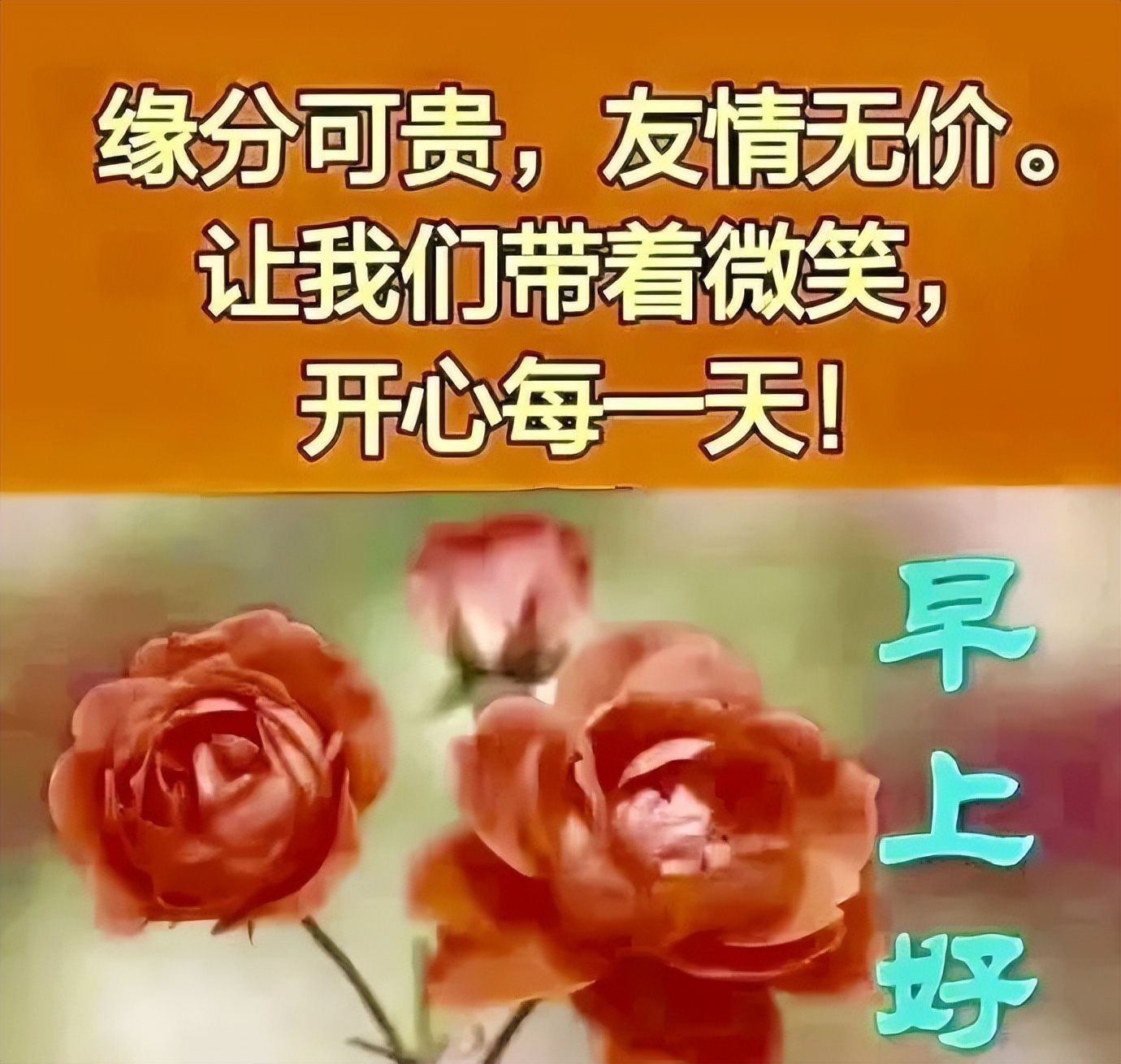 早上好问候动态表情 早上好的祝福语动态图片 祝朋友平安健康家圆满图片
