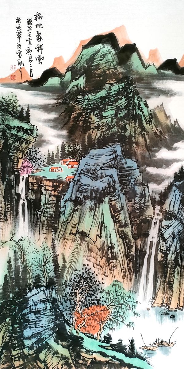 当代著名画家马治富作品欣赏