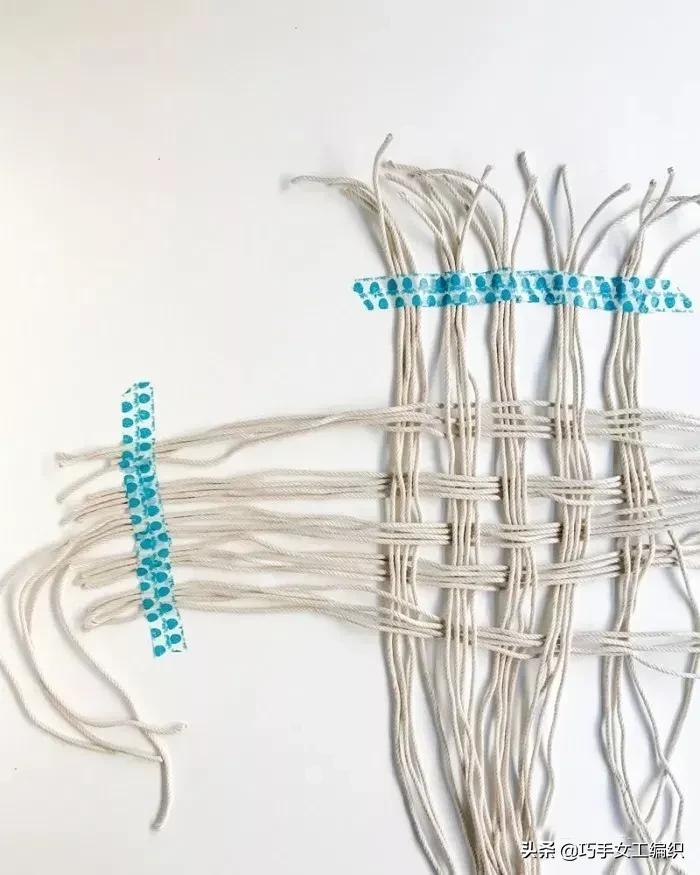 剪几十根绳子就能快速编出收纳篮，这招太妙了！（附教程）