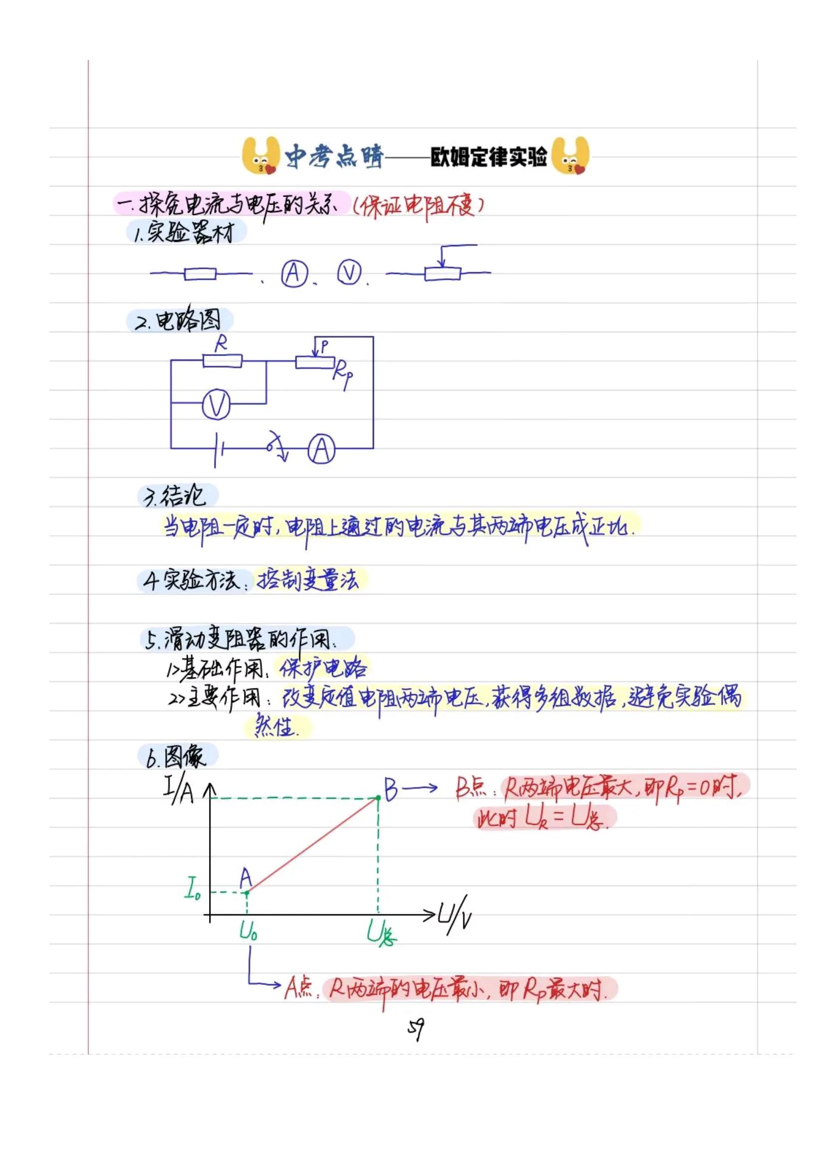 学霸：我有这套43页中考物理上分笔记，每次物理考试都名列前茅