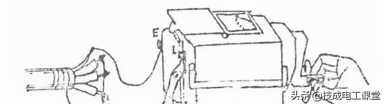 摇表（兆欧表），作为电工的你会使用吗？附摇表使用方法图解