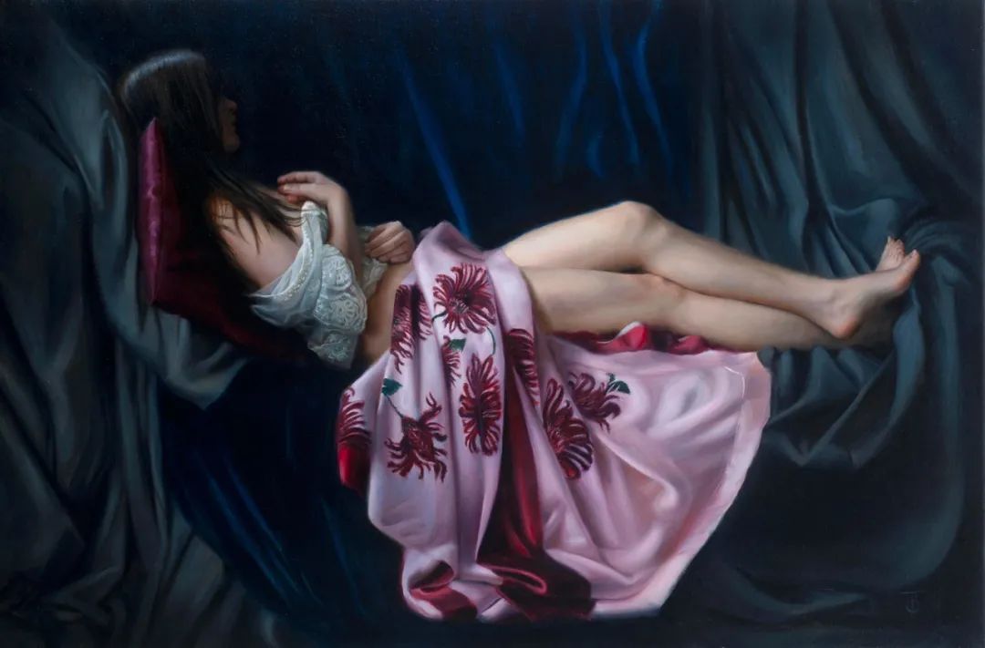 蒂娜笔下的女子，安静唯美，优雅端庄