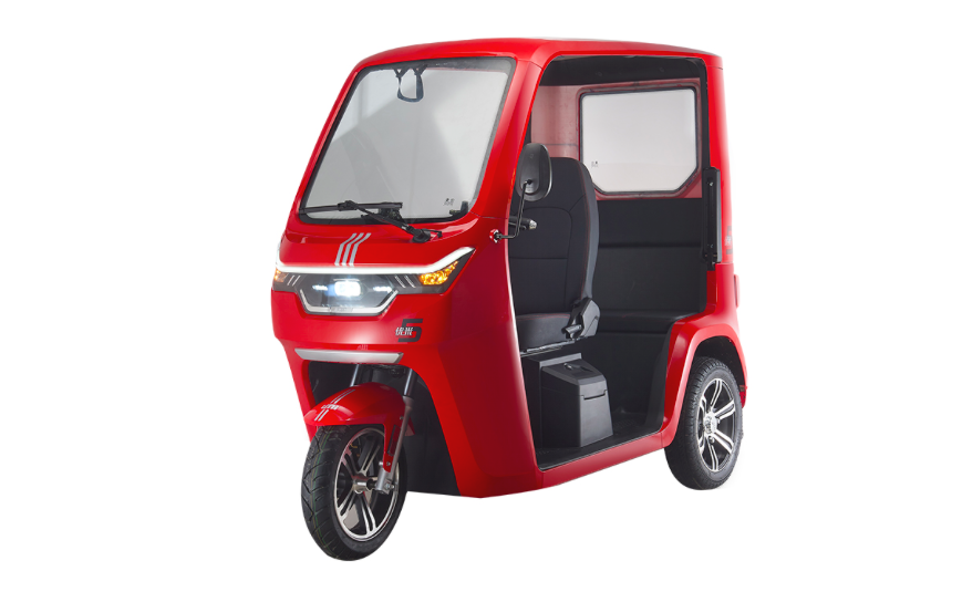 优米电动三轮车测评：自带雨棚，150公里续航，60岁老年人也能骑