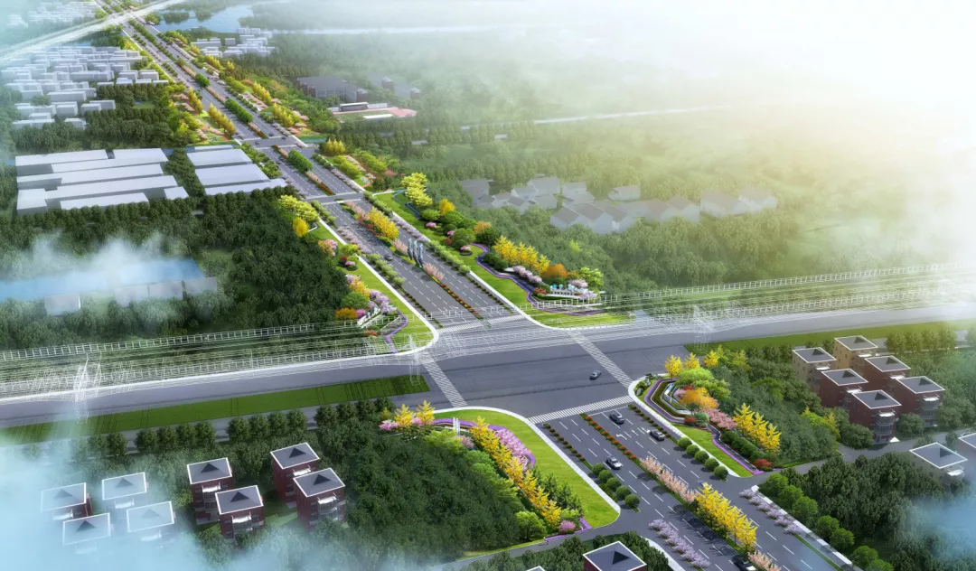 美了｜仁河大道两侧景观提升工程，总投资额9000万元，初现美景
