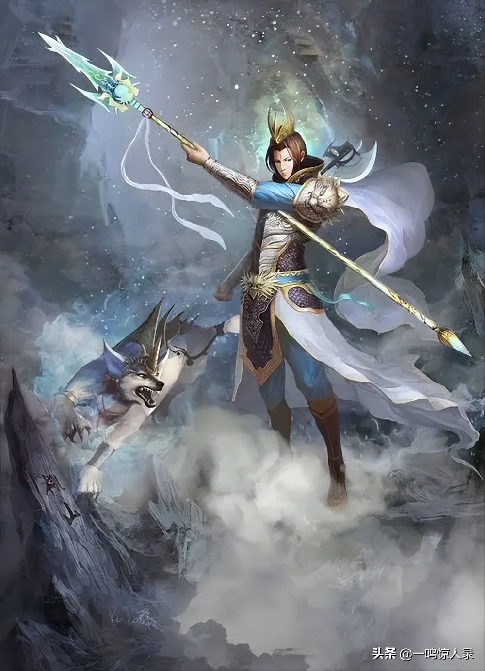 焦恩俊版杨戬杨戬应该是大家最熟悉的一位三眼神将了,杨戬额头上的这